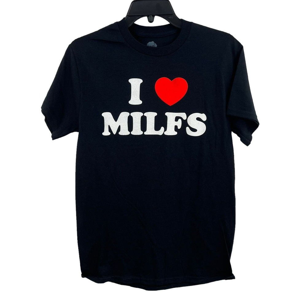 I Heart MILFs Tee Small New
